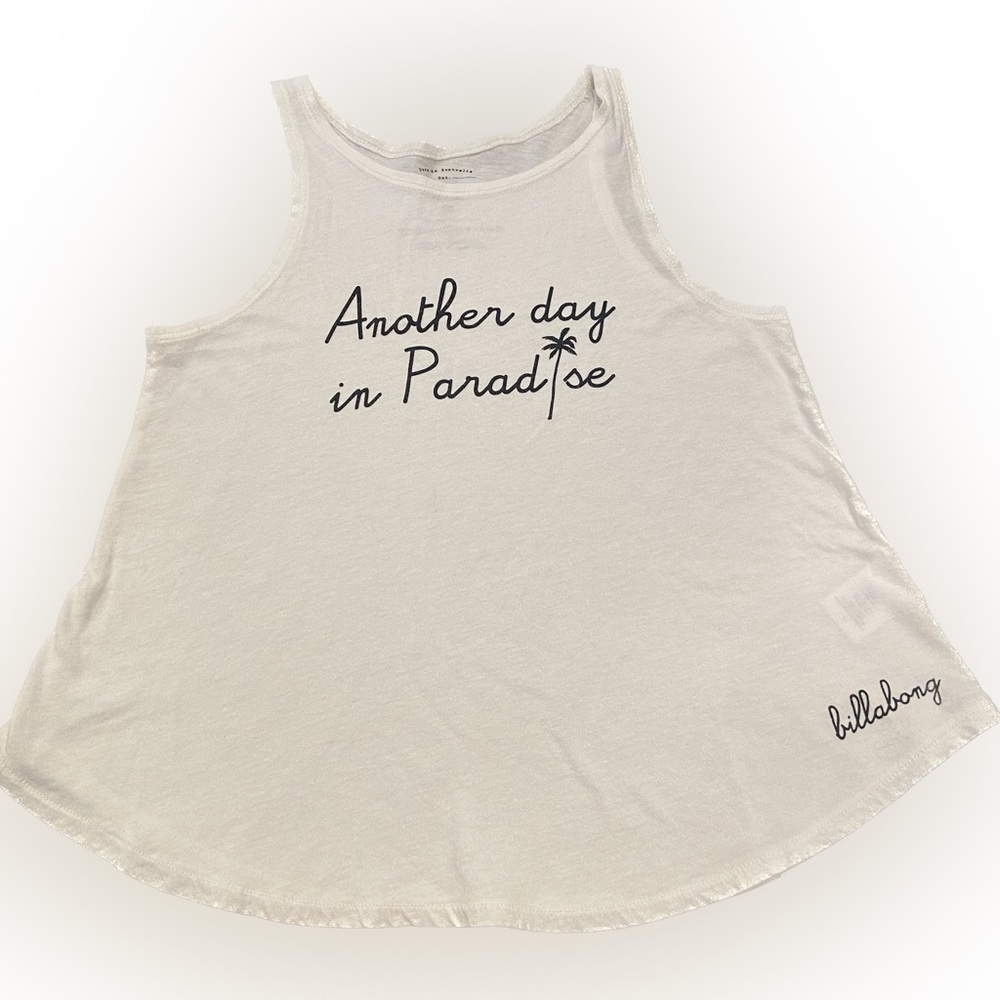🌴BILLABONG Youth “Another Day in Paradise” Tank, Small